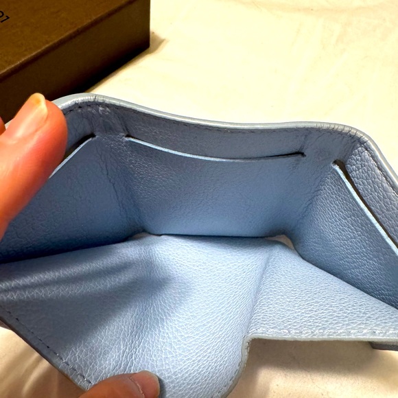 Louis Vuitton Compact Tri-fold Wallet- Baby Blue - Picture 13 of 15